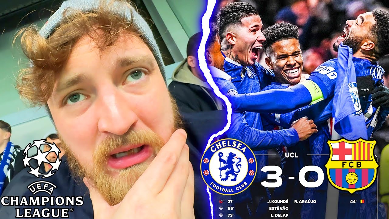 Chelsea vs. FC Barcelona - UCL Stadionvlog 😱😭 | WIR WERDEN AUSEINANDER GENOMMEN | ViscaBarca