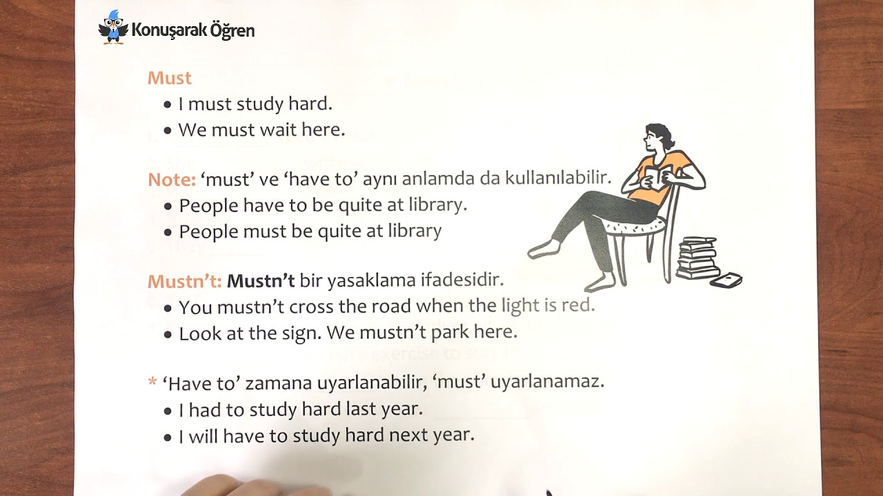 Have to, Must Konu Anlatımı - Ders 44
