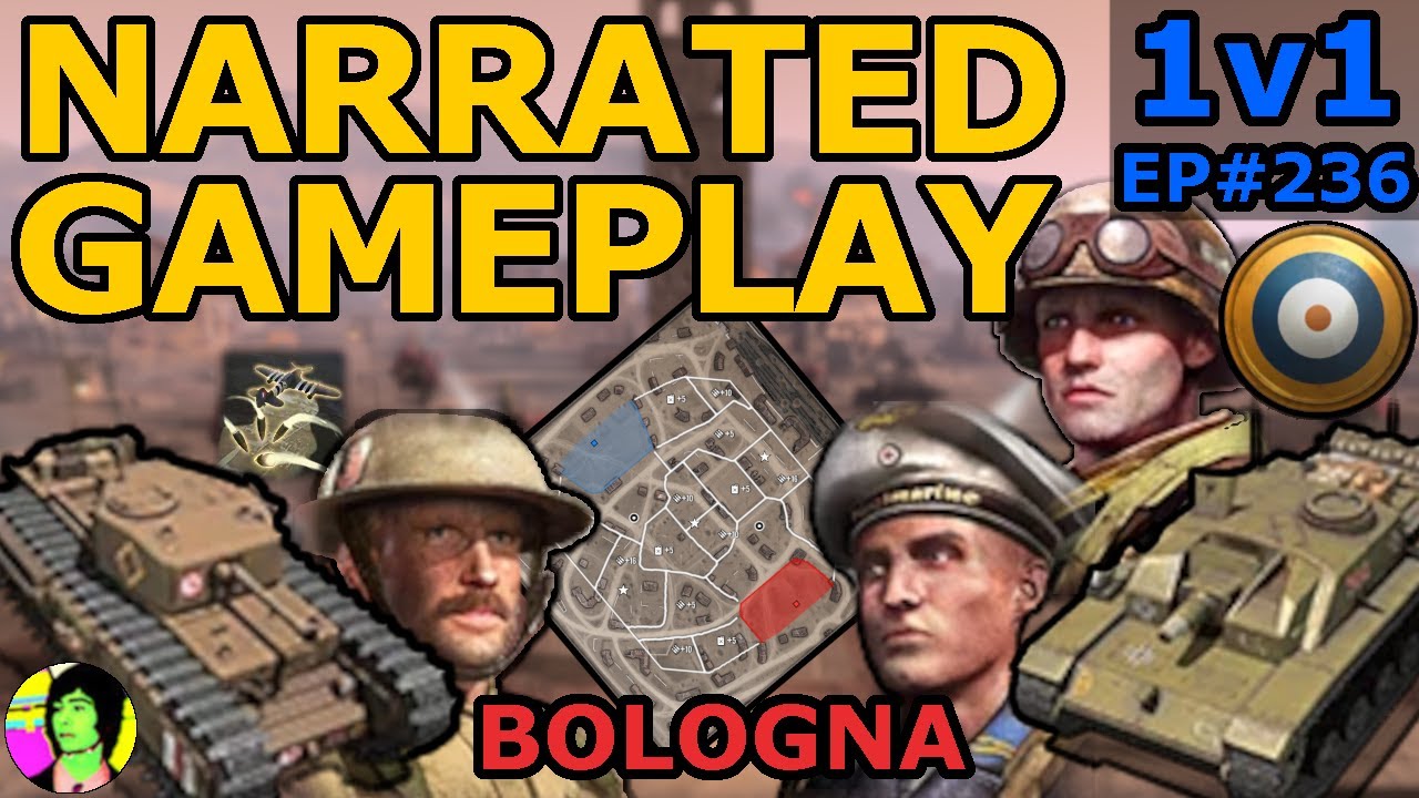 CoH3 | Challenger Churchill | Narrated Gameplay 1v1 British Forces EP#236