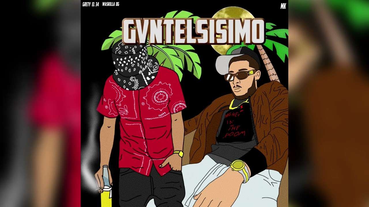 GANSTERS ‼️GRETY EL34 x WASKILLA OG ( VISUALIZER ) #SPANISHDRILL