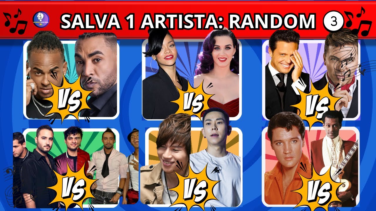 Salva un Artista: No Podrás Elegir entre Estos Cantantes 🎤 Parte 3/4