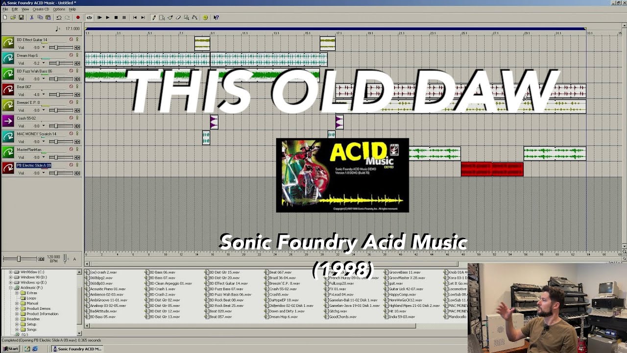 This Old DAW : Exploring Sonic Foundry Acid Music