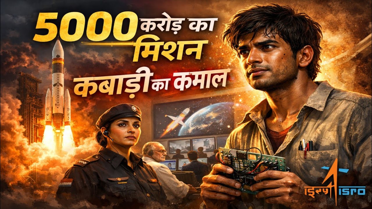 5000 करोड़ का ISRO मिशन | कबाड़ी लड़के ने रॉकेट बचा लिया 😱 | Emotional Story