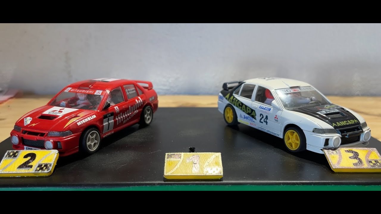 MITSUBISHI LANCER EVO IV SCALEXTRIC