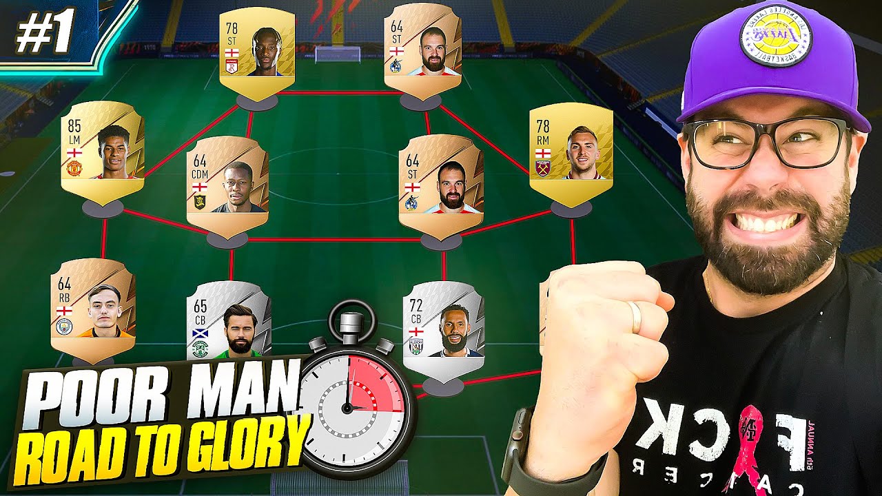The hardest road to glory, STARTS NOW! - Poor Man RTG #1 - FIFA 22