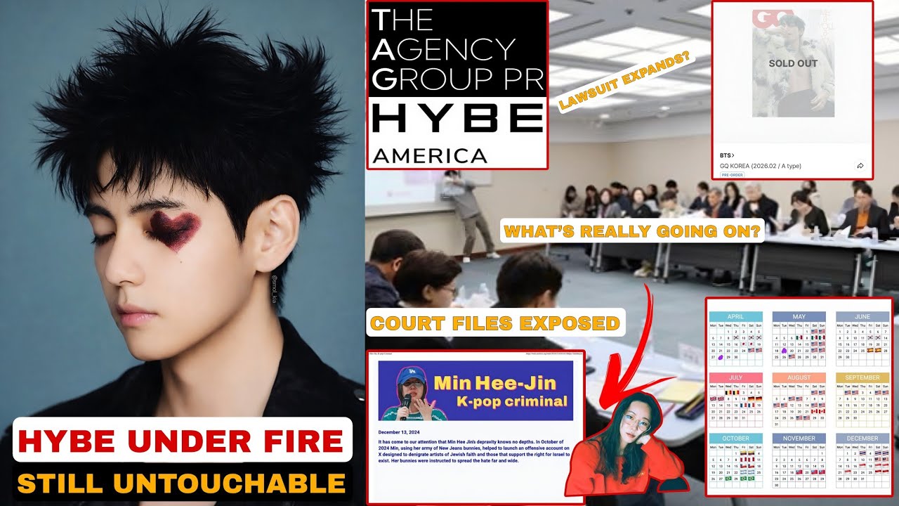 1 Minute Ago! HYBE Under Fire in the U.S. as Taehyung’s Global Impact Reaches New Heights