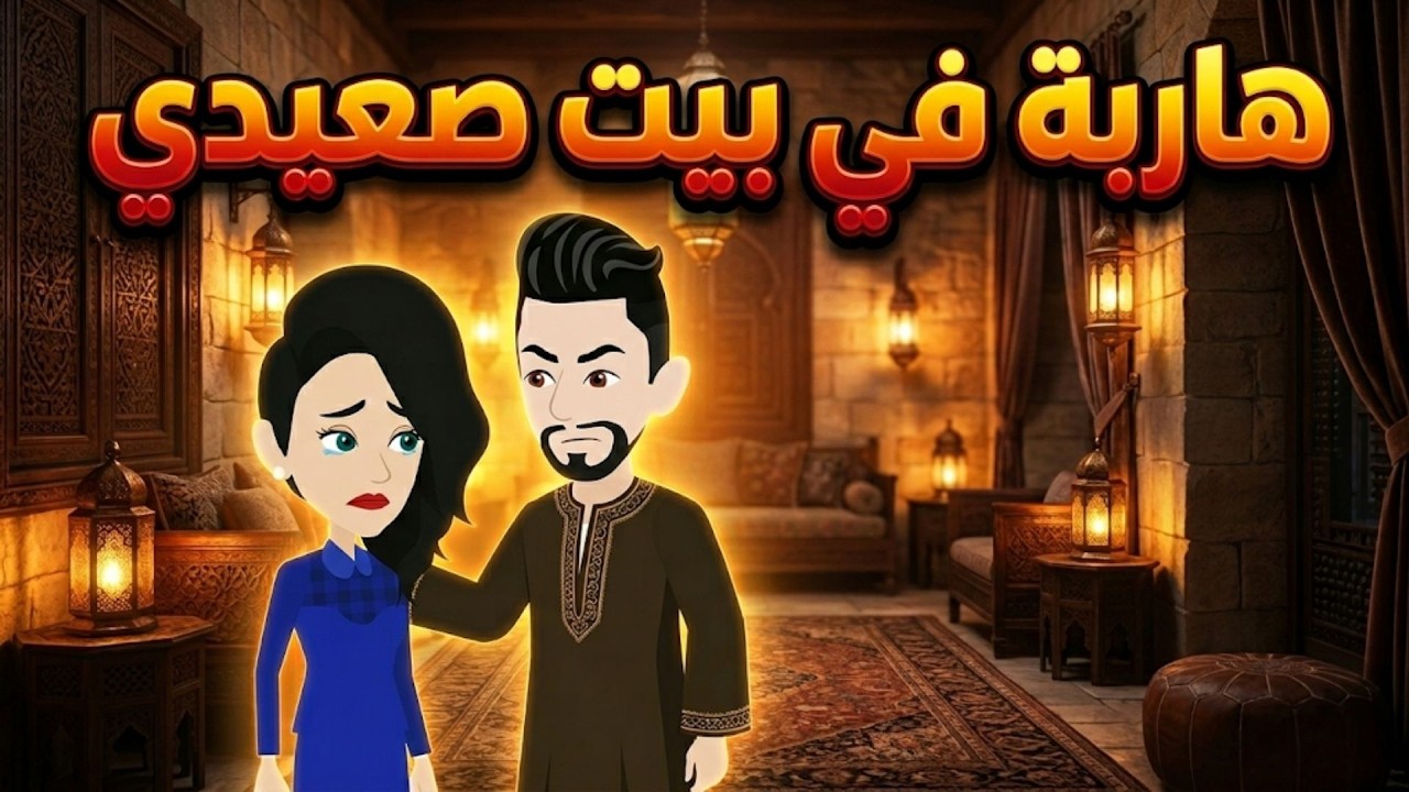 هاربة في بيت صعيدي♥🔥 قصة رومانسية روووووعة كاملة
