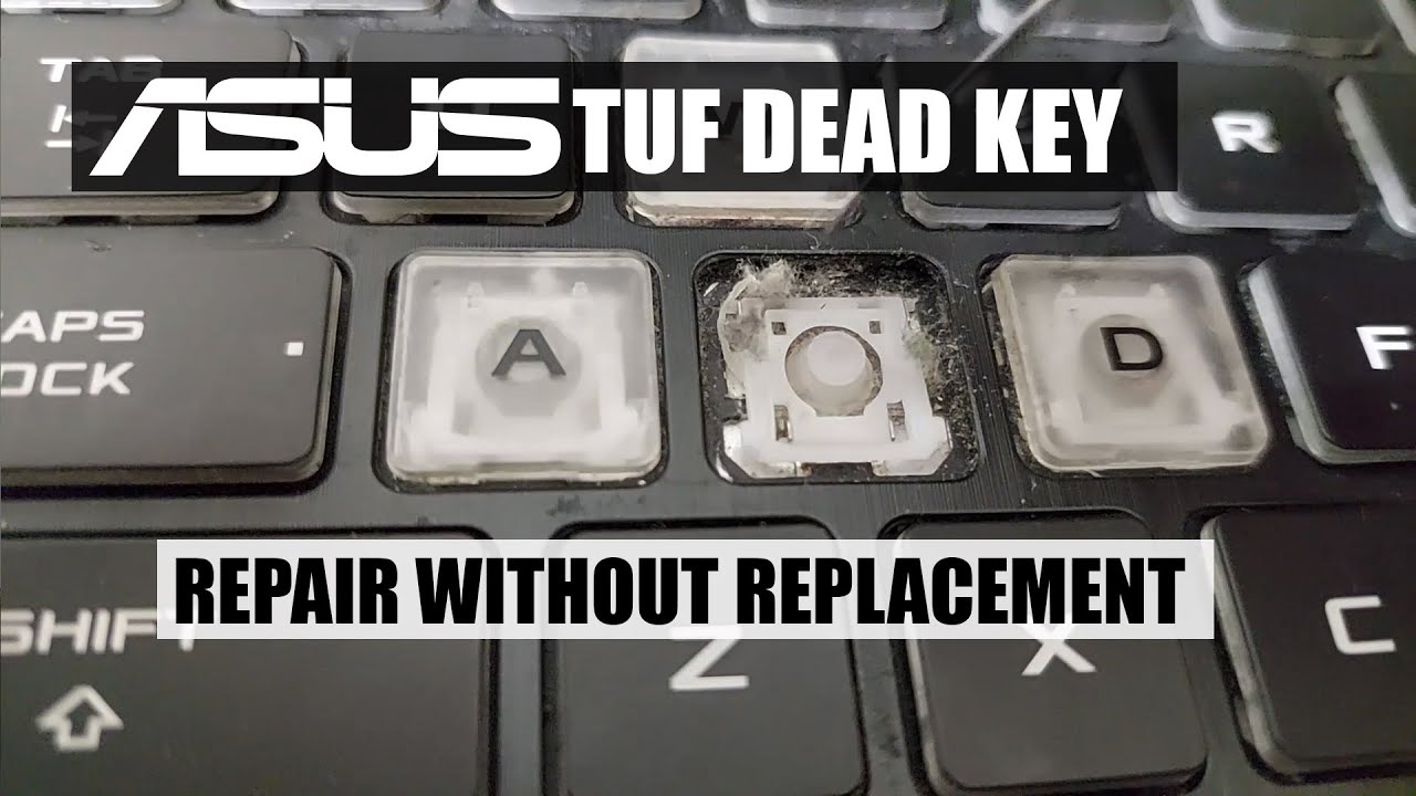 ASUS TUF Gaming F15 dead keys EASY REPAIR [ solved ]