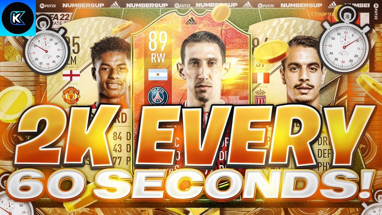 OMG! 2K EVERY 60 SECONDS FIFA 22 BEST TRADING METHOD (FIFA 22 SNIPING FILTERS & FLIPPING)