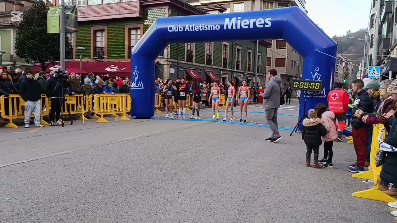 San Silvestre Villa de Mieres (27/12/25) 2500 metros. 4ª posición (9:15)