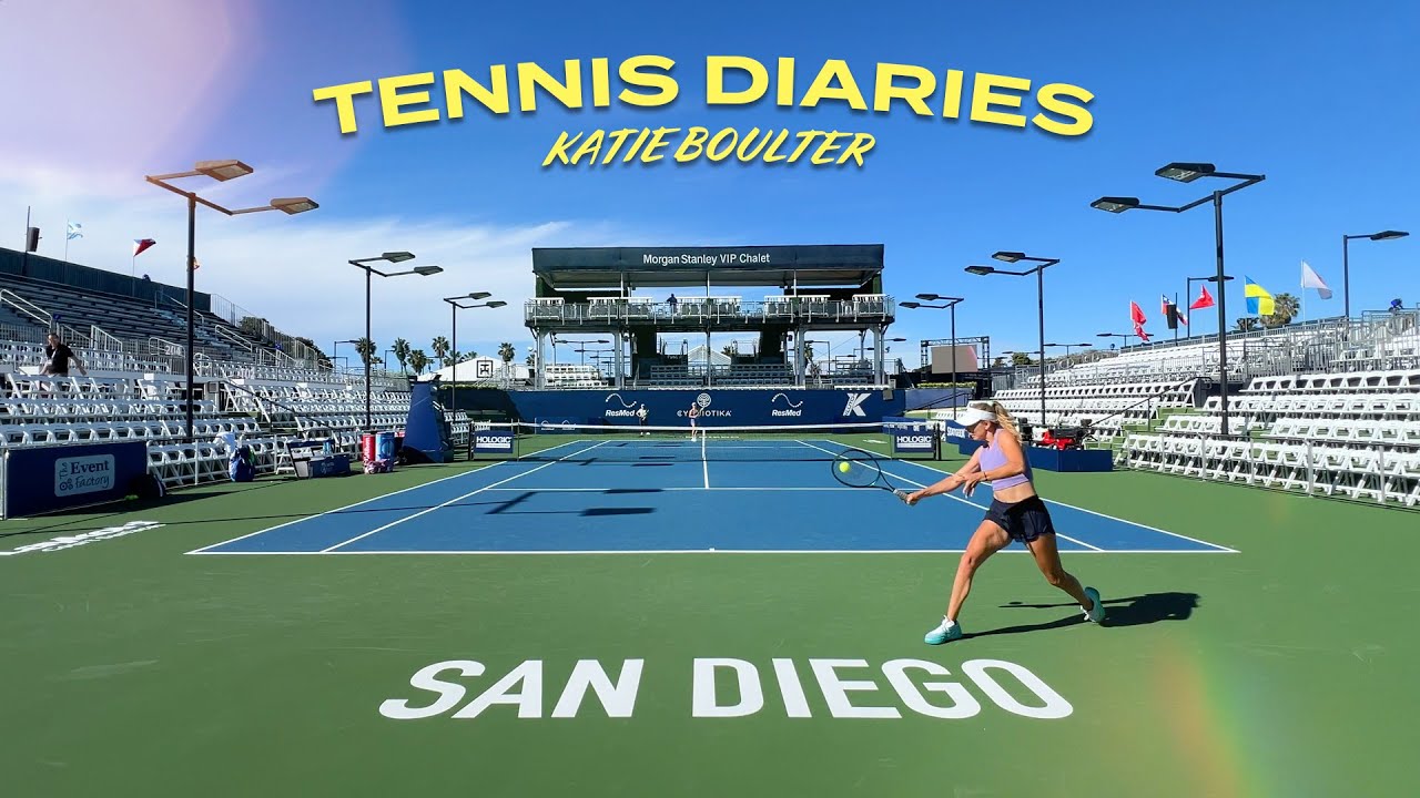 Traveling to San Diego with Katie Boulter | Tennis Diaries