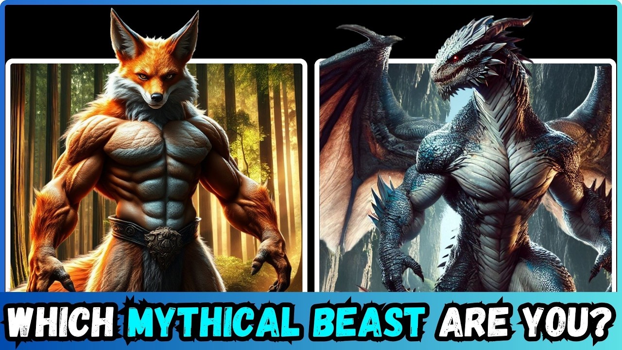 Which Mythical Beast Matches Your Personality?🐉🔥Epic Personality Test