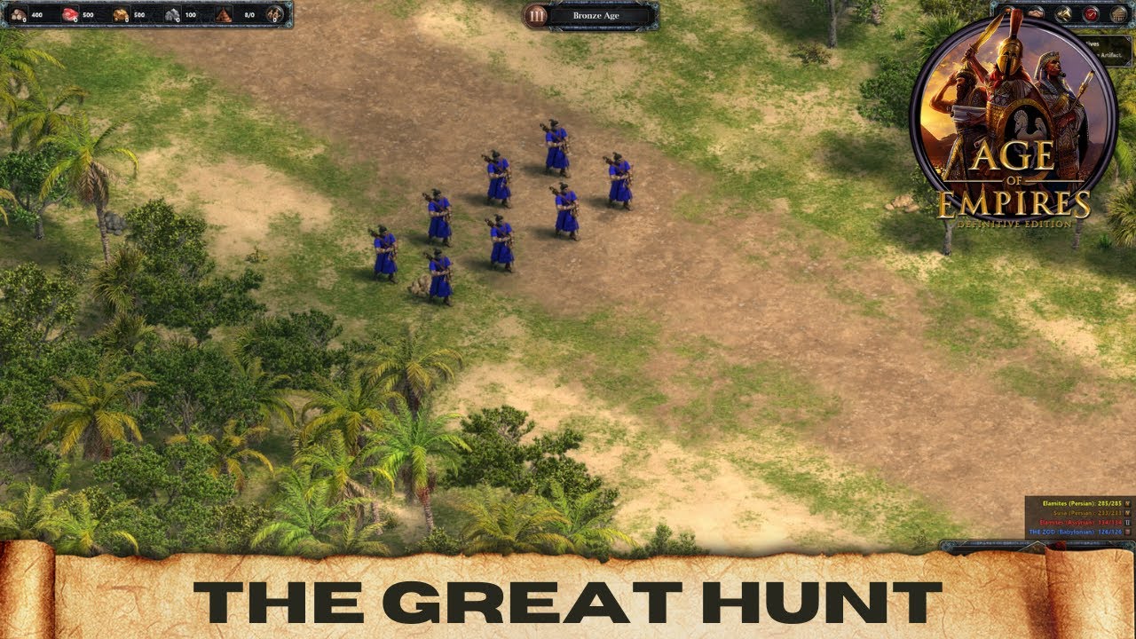 Age Of Empires Definitive Edition - THE GREAT HUNT (Hardest)