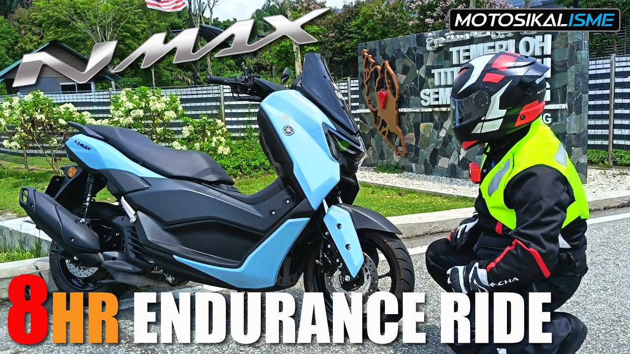 YAMAHA NMAX 155 | 8 HOURS ENDURANCE RIDE | FULL TANK CHALLENGE