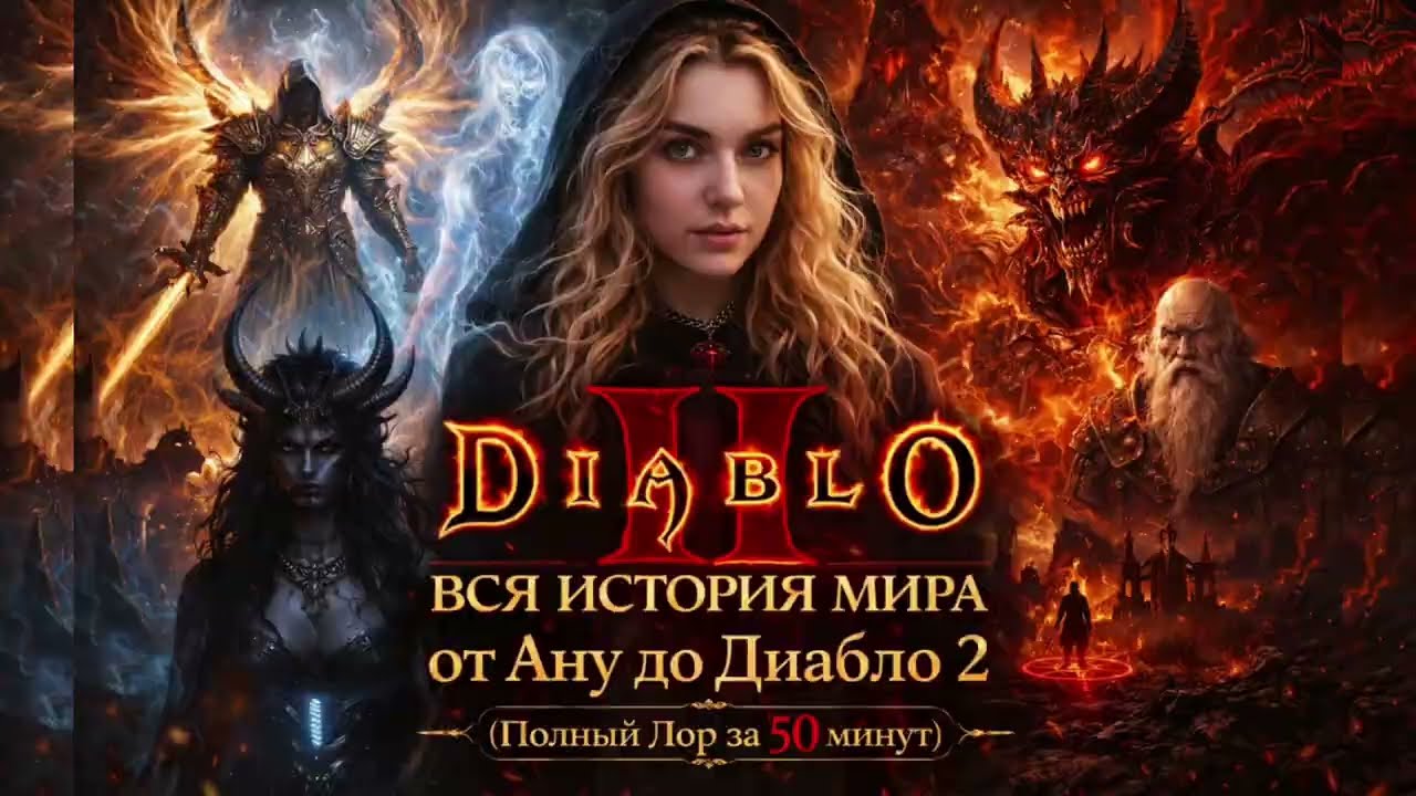 ASMR DIABLO: Вся История Мира от Ану до Диабло 2 (Полный Лор за 50 минут)