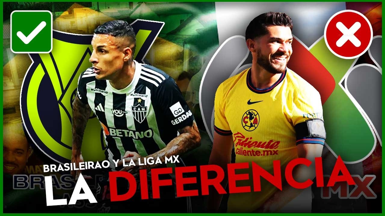 ¡El Brasileirão APLASTA y HUMILLA a la Liga MX! | BRASIL DOMINA y MÉXICO sigue EN LA ETERNA CRISIS