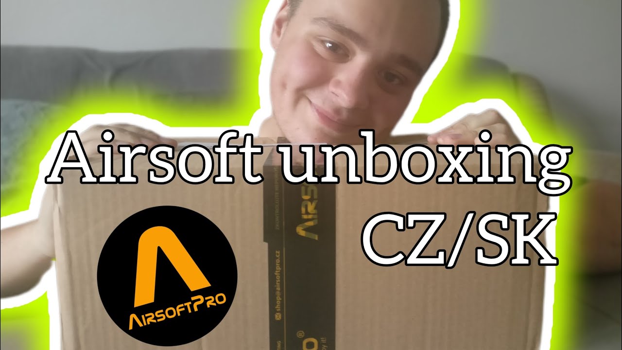 Rychlý unboxing - balíček z Airsoftpro - airsoft [CZ/SK]