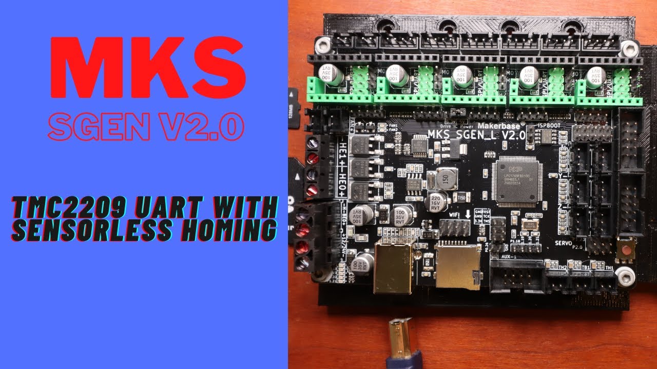 MKS sGen L V2.0 - TMC2209 with Sensorless Homing
