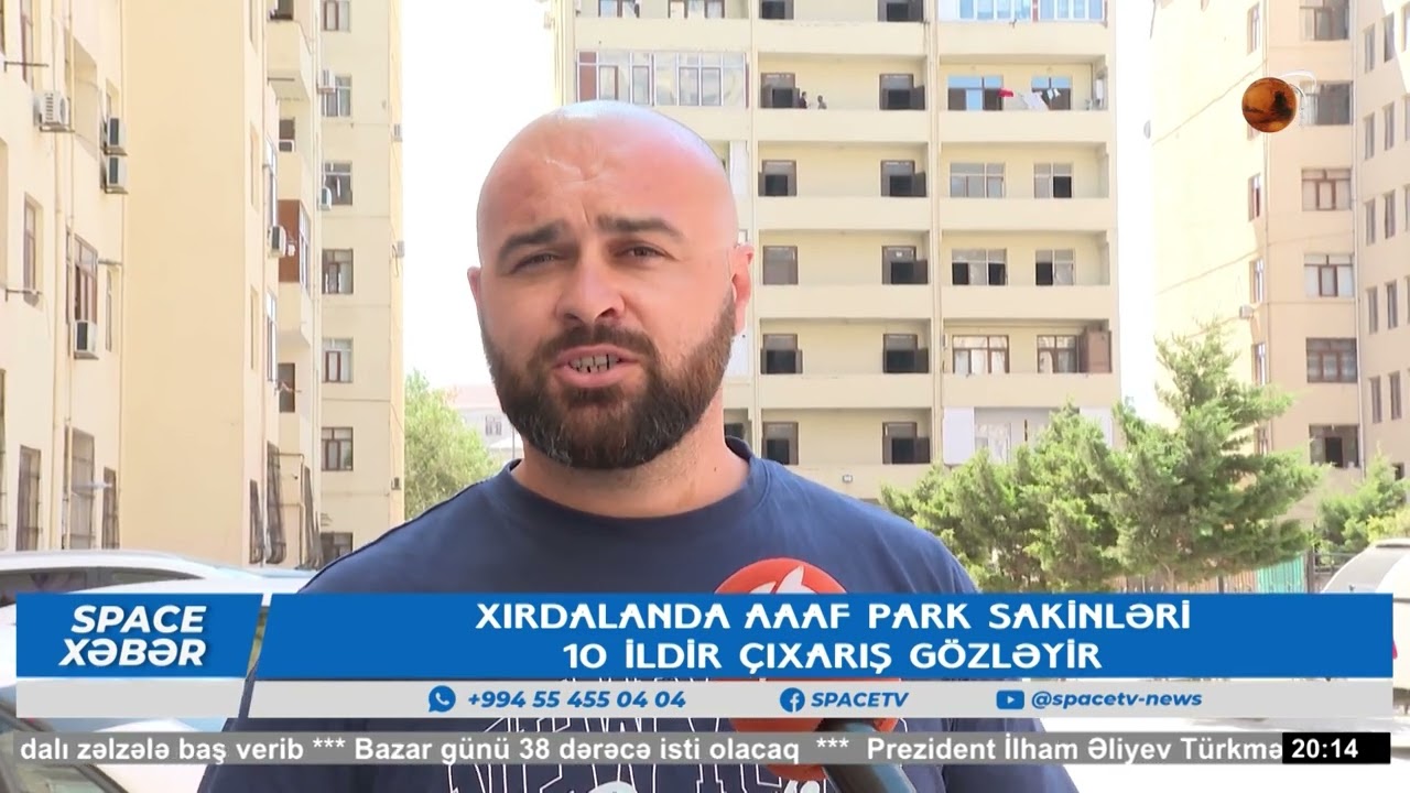 Xırdalanda AAAF Park sakinləri 10 ildir çıxarış gözləyir