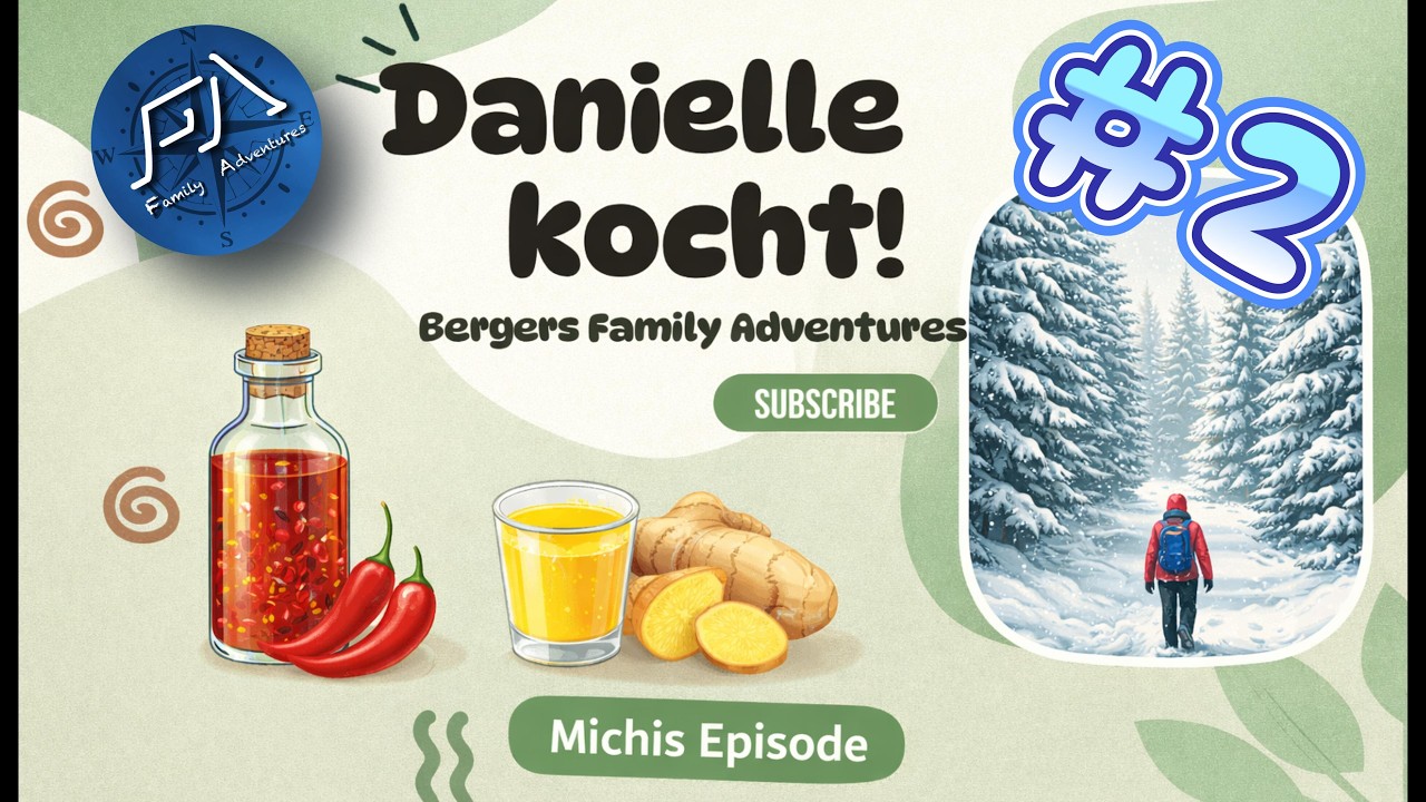 Chili-Öl & Ingwer-Shot 🔥🌲 | Michis Episode | Danielle kocht!