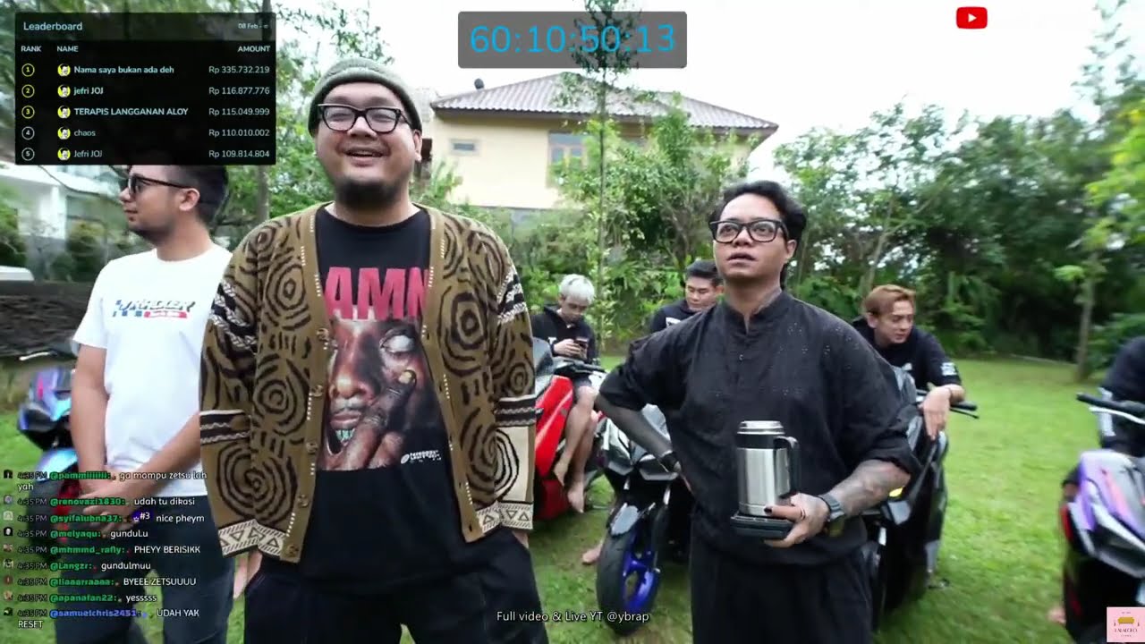 Reza Arap YB & A4A CLAN Dapat 9 Motor Buat Milestone! 🏍️🔥 Siap Riding Bareng The Hunters! #D17P2