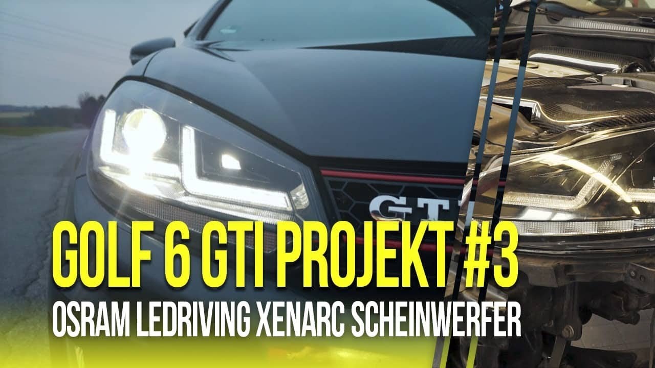 Osram LEDriving XENARC VW Golf 6 GTI Projekt #3