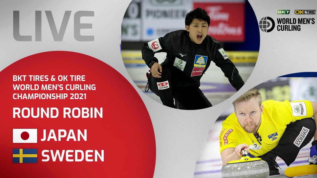 Japan v Sweden - Round Robin - World Men's Curling Championship 2021