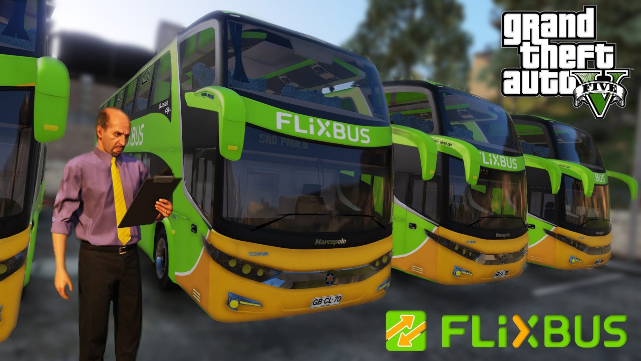 GTA V | DANS LA PEAU D'UN...CONDUCTEUR FLIXBUS #2 | FR