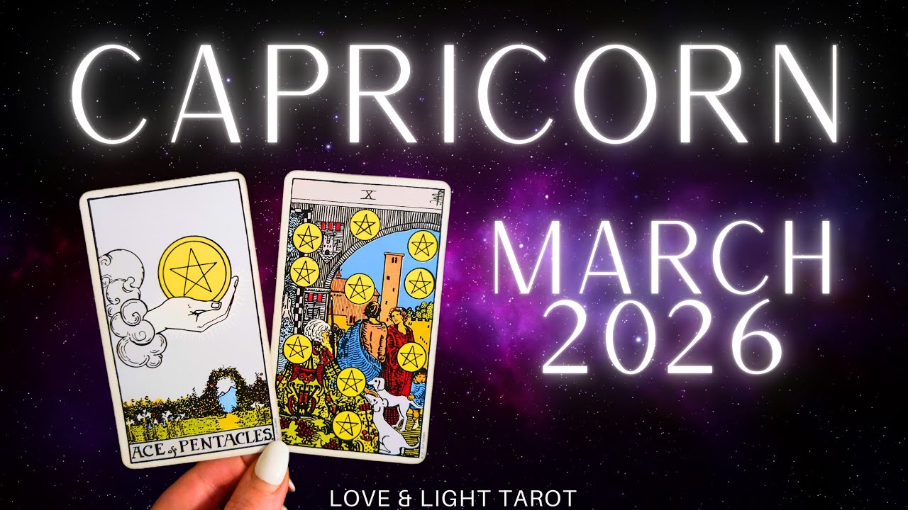 Capricorn♑️ March 2026✨️ A HUGE BLESSING!! This Is Soo UNEXPECTED & EXCITING