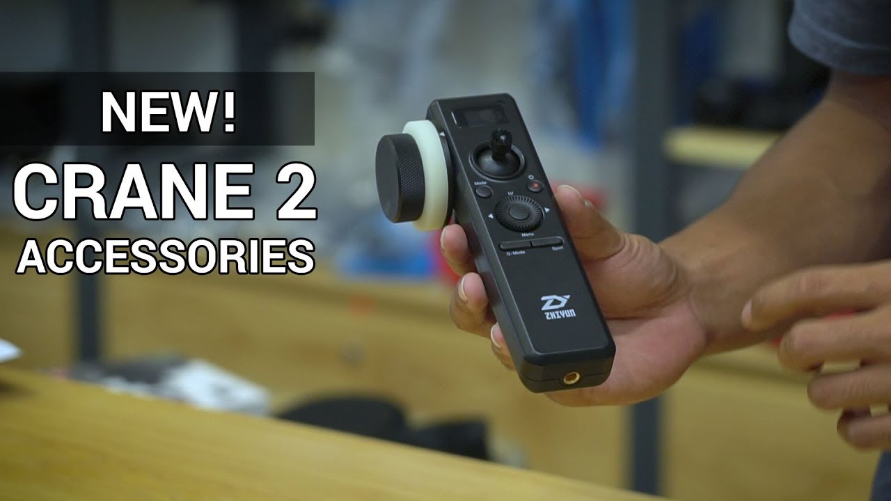 Zhiyun Crane 2 Accessories - Follow focus and wireless remote!