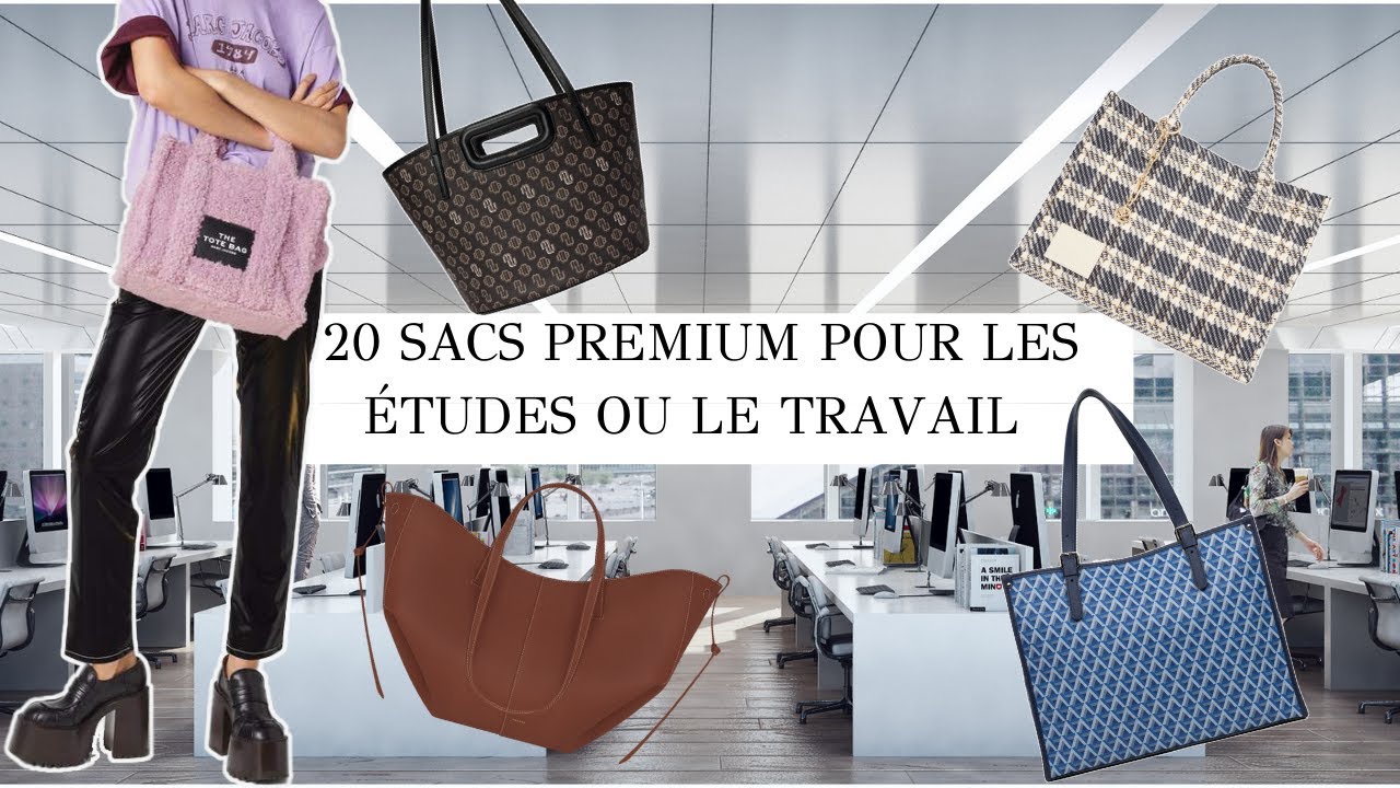 20 SACS PREMIUM POUR LA RENTRÉE : TRAVAIL OU ÉTUDES (NAT&NIN, MAC DOUGLAS, LANCASTER, LONGCHAMP...)