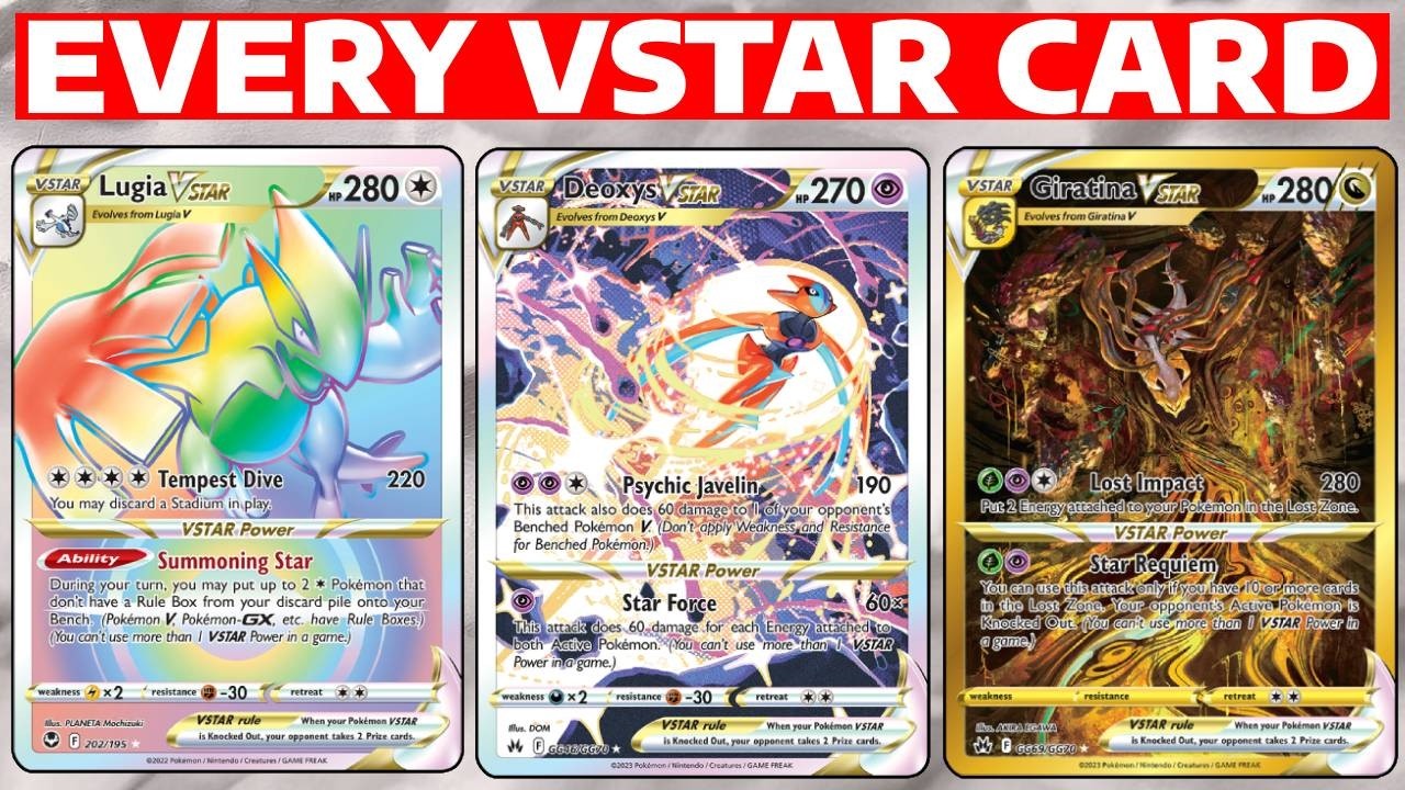 EVERY Pokemon VSTAR Card EXPLAINED