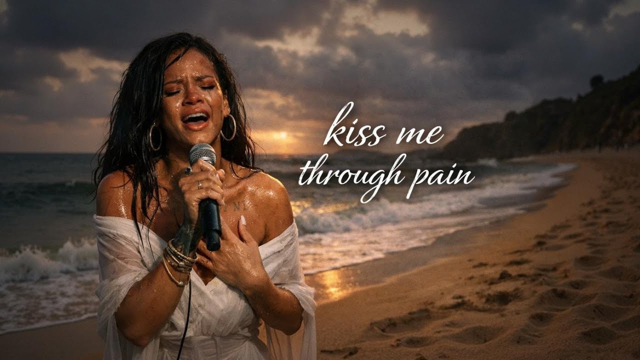 Kiss Me Through The Pain 💔 | Emotional Love Song | Rihanna-Inspired Heartbreak Ballad
