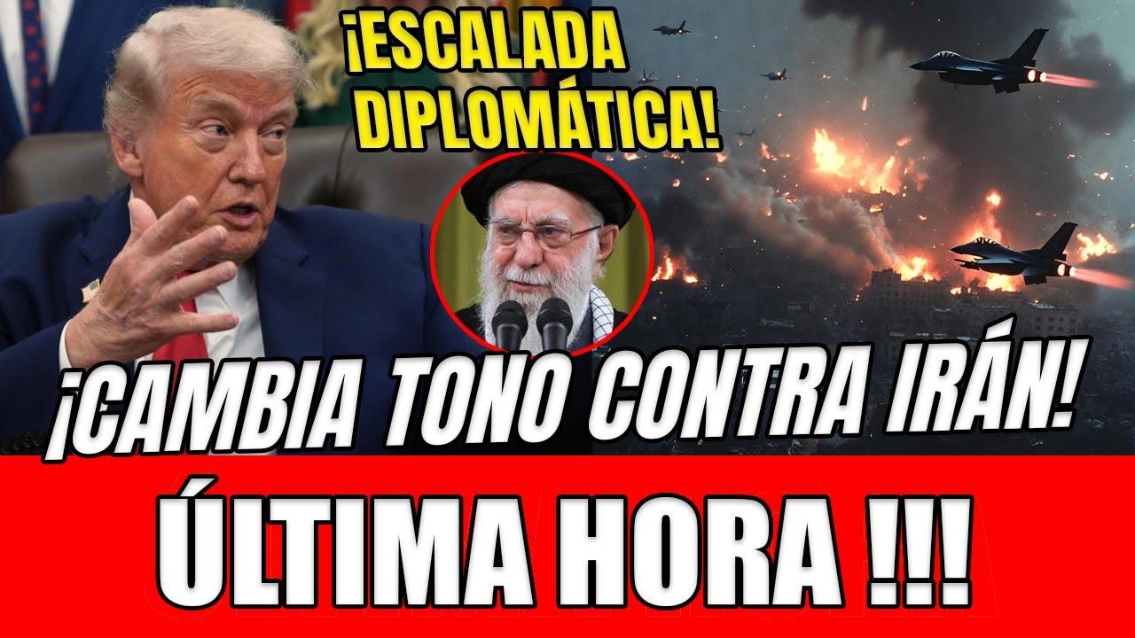 “NO MÁS CHARLAS”: TRUMP CAMBIA TONO CONTRA IRÁN TRAS RETO DE KHAMENEI Y SU MENSAJE “DISASTROSO”