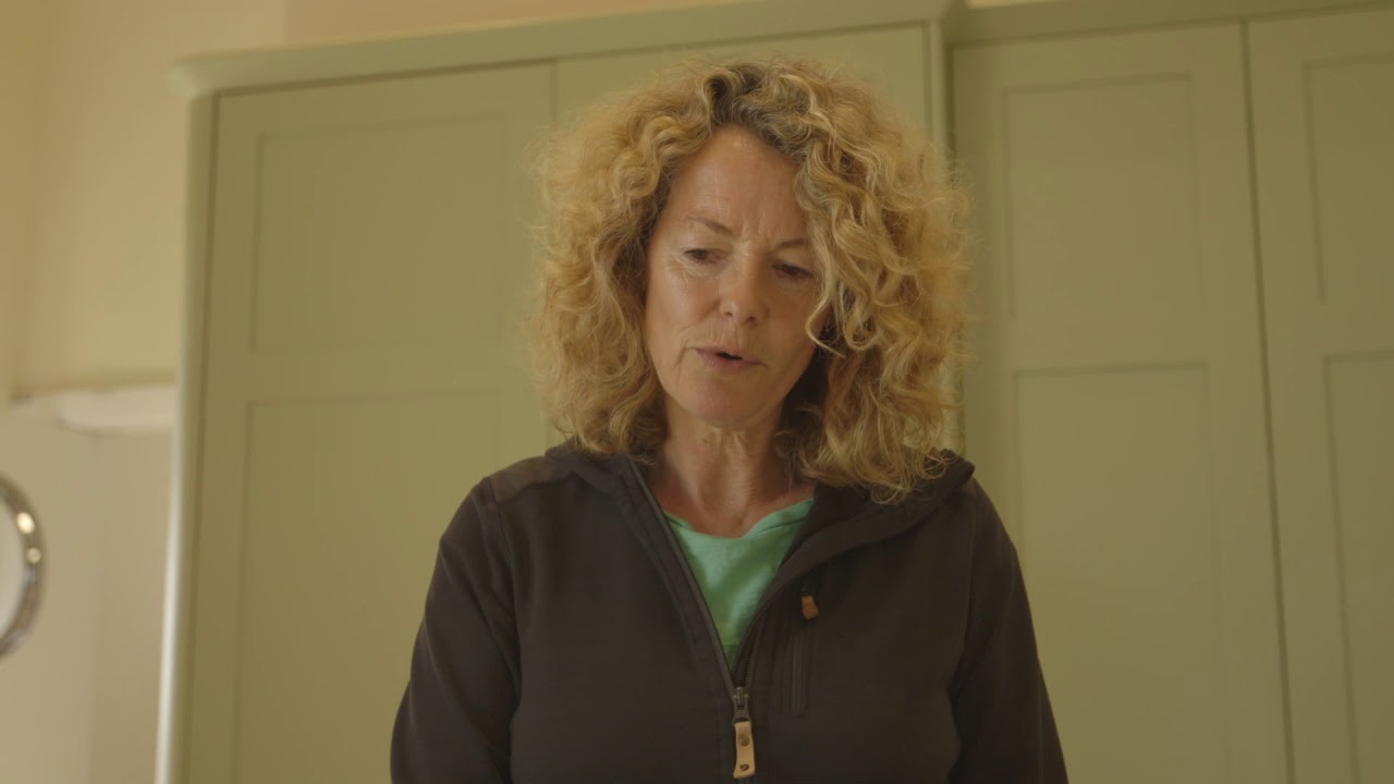 Kate Humble char-grills fresh seasonal vegetables