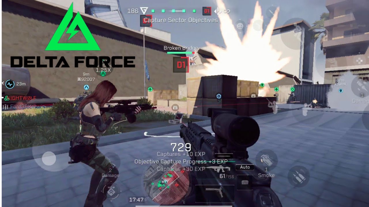 DELTA FORCE MOBILE WARFARE [NEW MAP]#deltaforce 