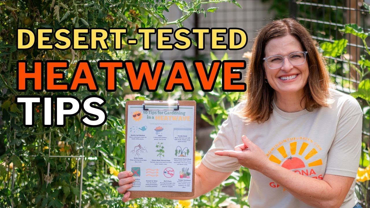 HEATWAVE GARDEN SURVIVAL: How to Garden Through a 110&deg;F Heatwave