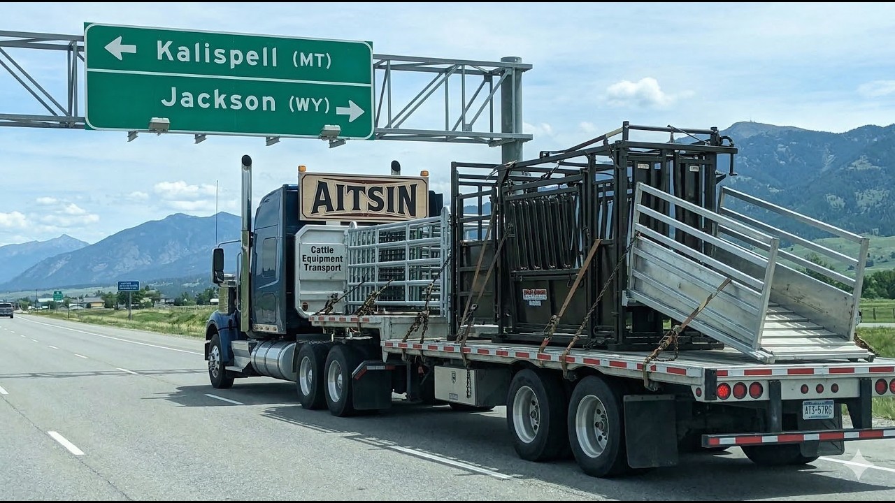 🏔️ The Rockies Challenge  International HX520   Cattle Equipment   Kalispell → Jackson