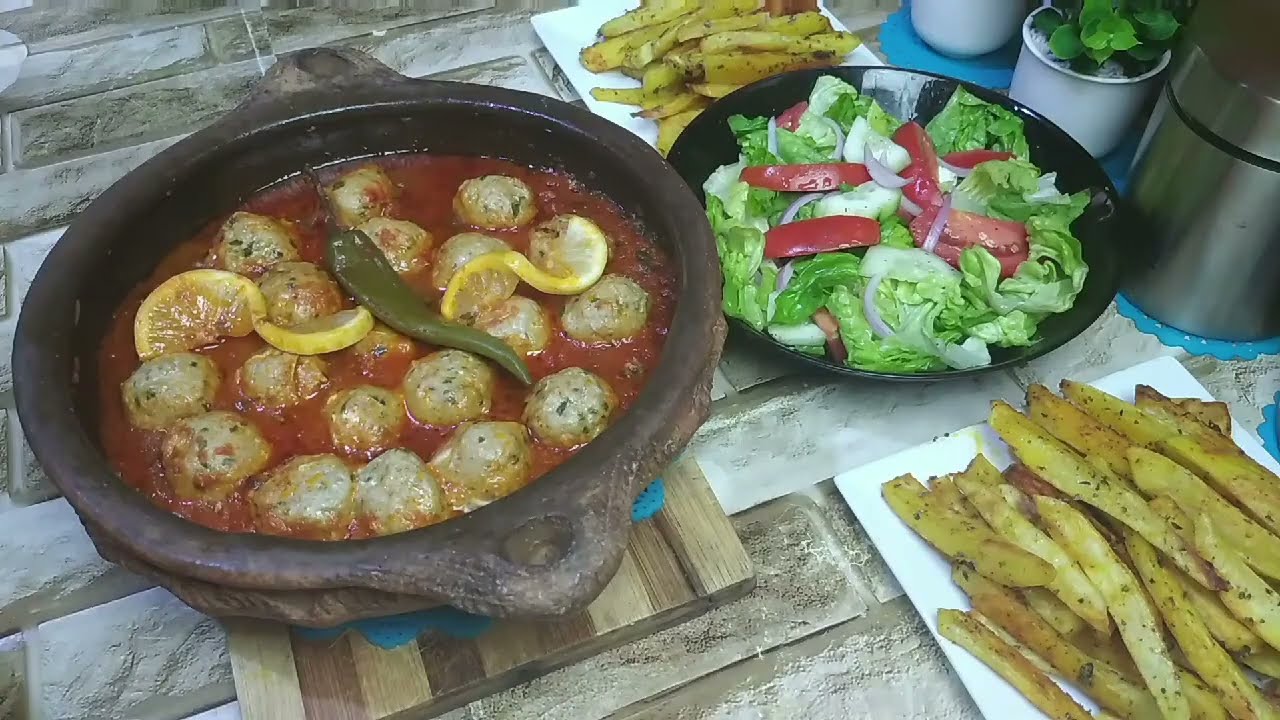 طاجين  الكفتة ديال السردين كتجي لذيذ متشبعوش  منوtajin kaftat srdin