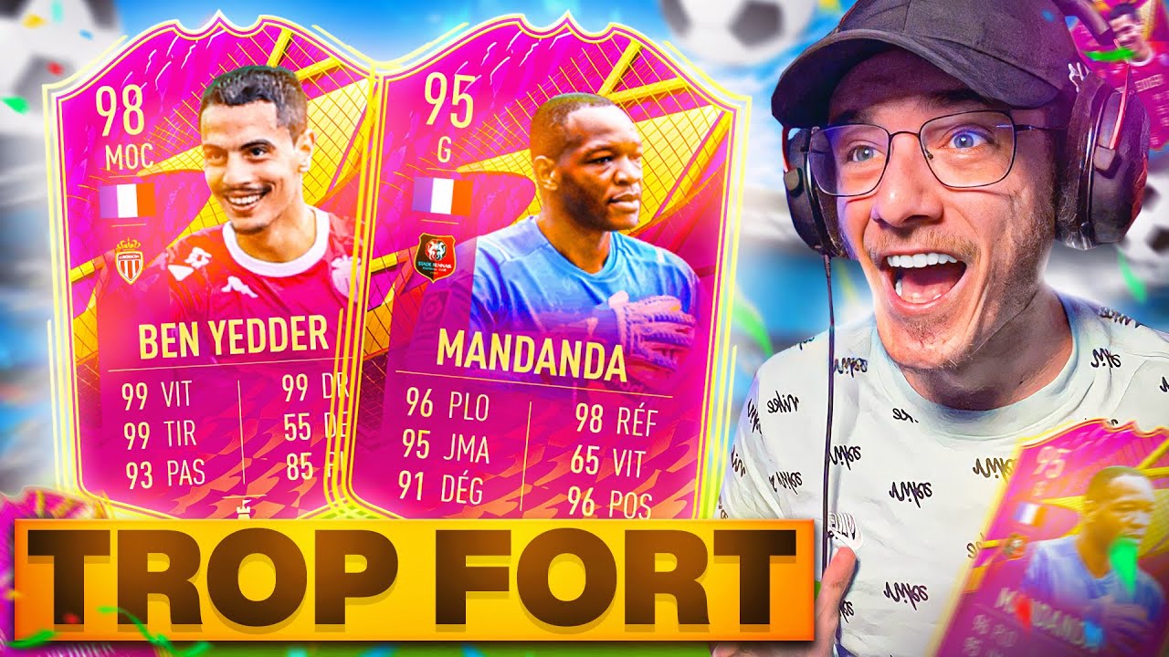 BEN YEDDER et MANDANDA FUTTIES BEAUCOUP trop FORT sur FIFA ( FUT Champions )