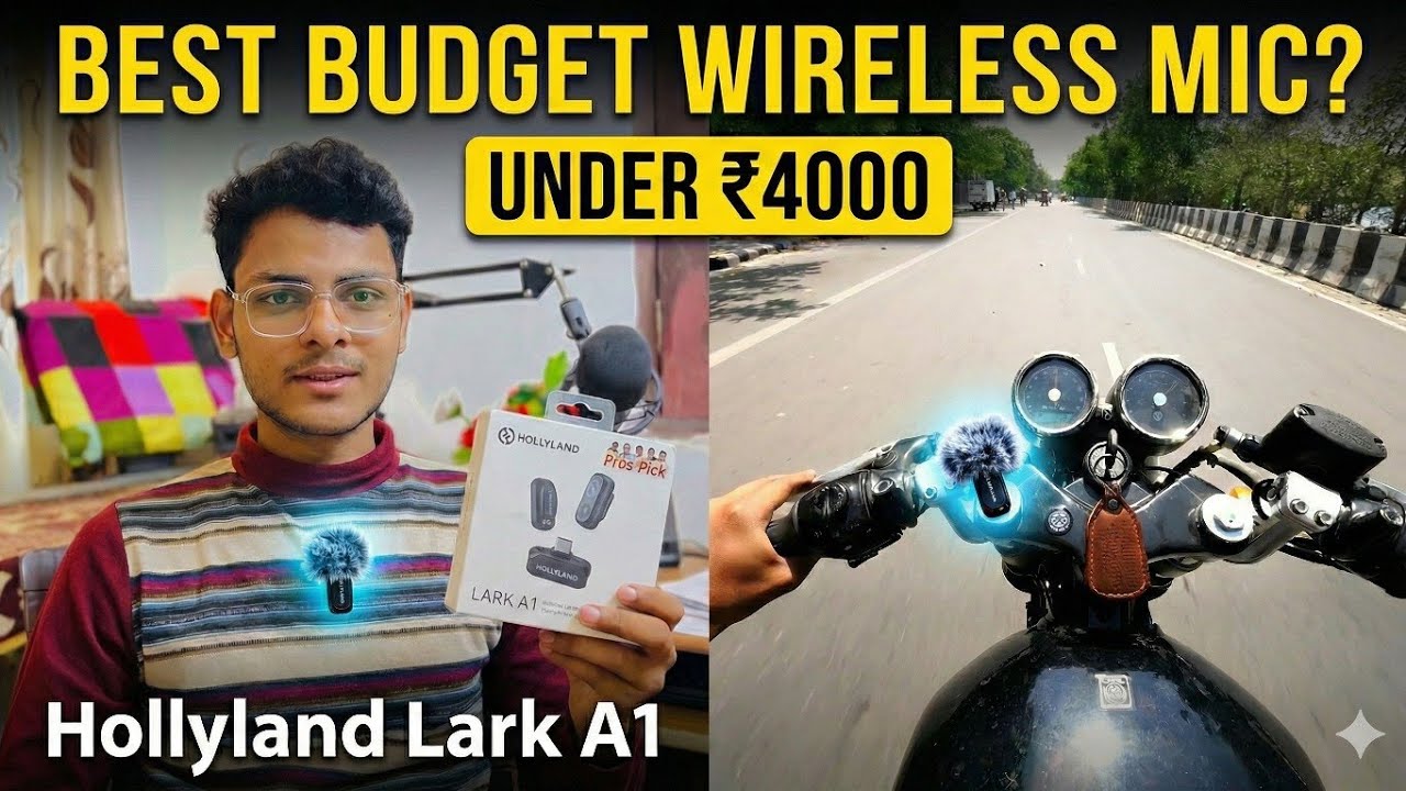 Hollyland Lark A1 Review | Best Wireless Mic Under ₹4000?? 
