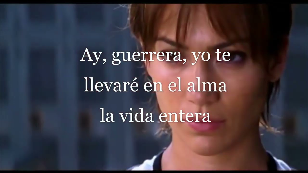 GUERRERA DE VALERIA CASTRO CON TRAILER DE NUNCA MAS