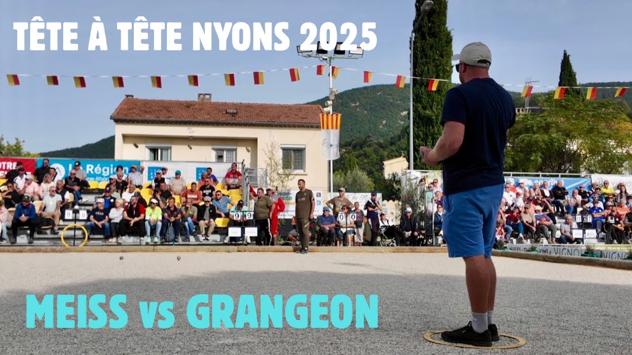Quarter-final: GRANGEON vs MEISS #petanque