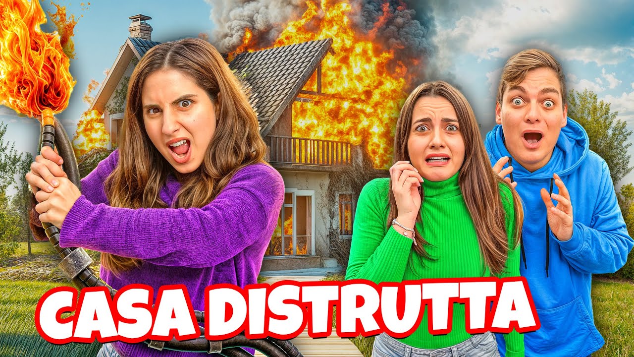 LA CUGINA CATTIVA HA DISTRUTTO CASA NOSTRA..?!