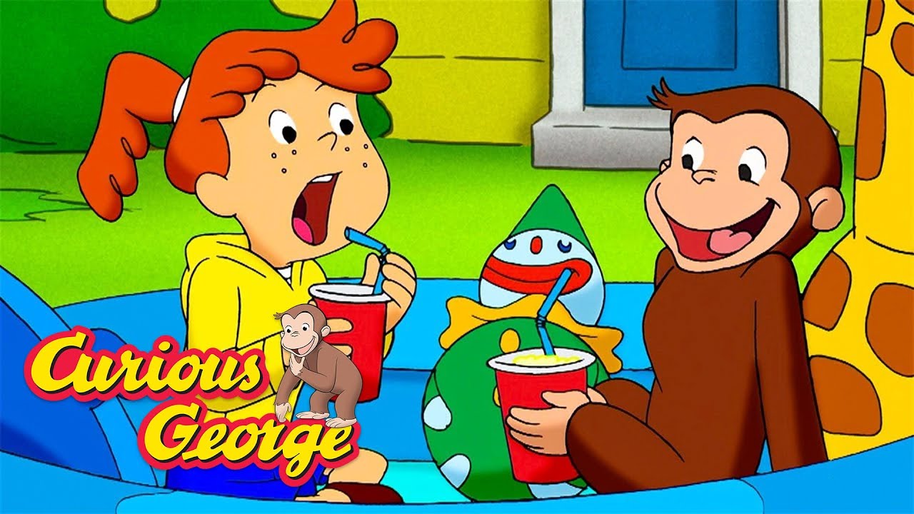 George's New Friend!! 🐵 Curious George 🐵 Kids Cartoon 🐵 Kids Movies