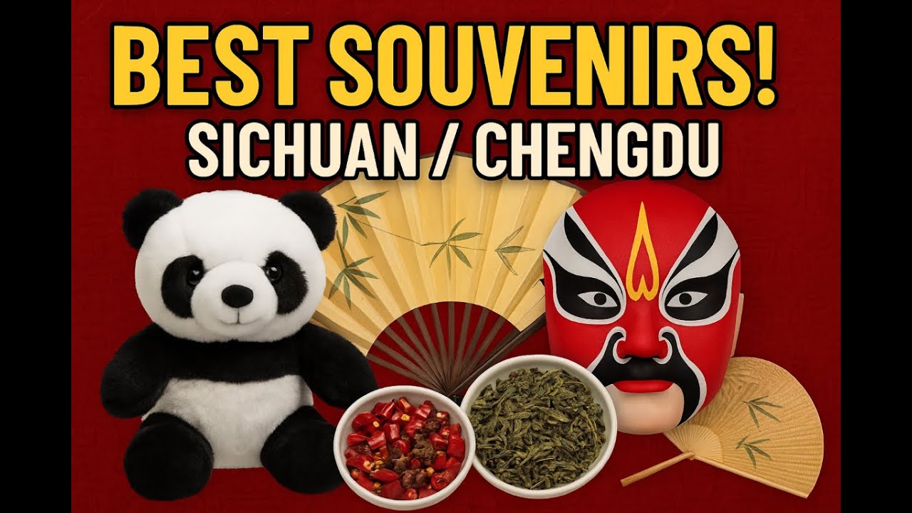 What Souvenirs to Buy in Sichuan, Chengdu   Chocolate & Panda themed Goodies