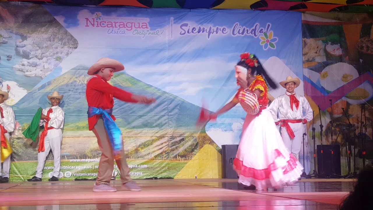 Baile Fiesta Pinolera (La NC) Grupo de Danza de San Jorge Rivas Nicaragua, Nuestros Santos Patronos