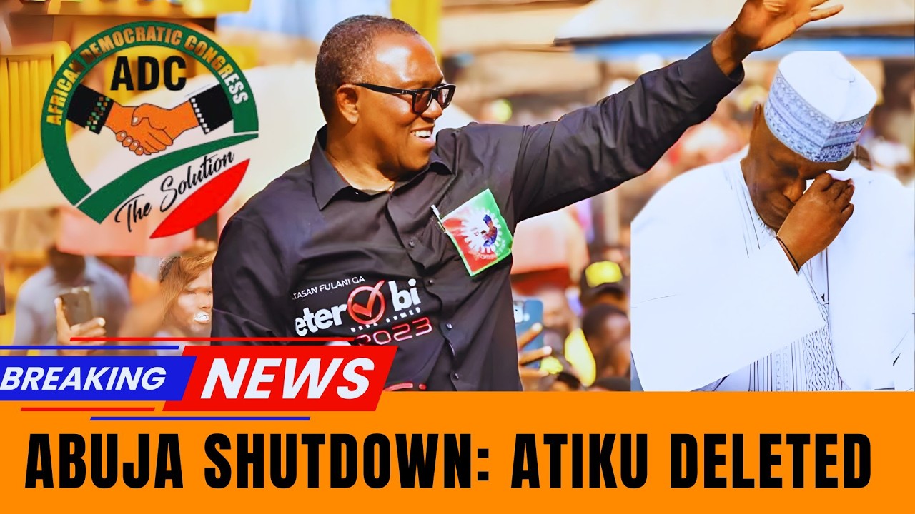 IT IS FINISHED! — Peter Obi DELETES Atiku From 2027 After Signing Secret ADC Deal In Abuja!