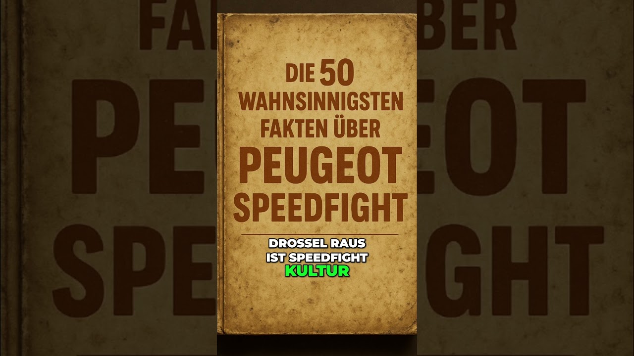 Speedfight Drossel raus: Die unzensierte Kultur 