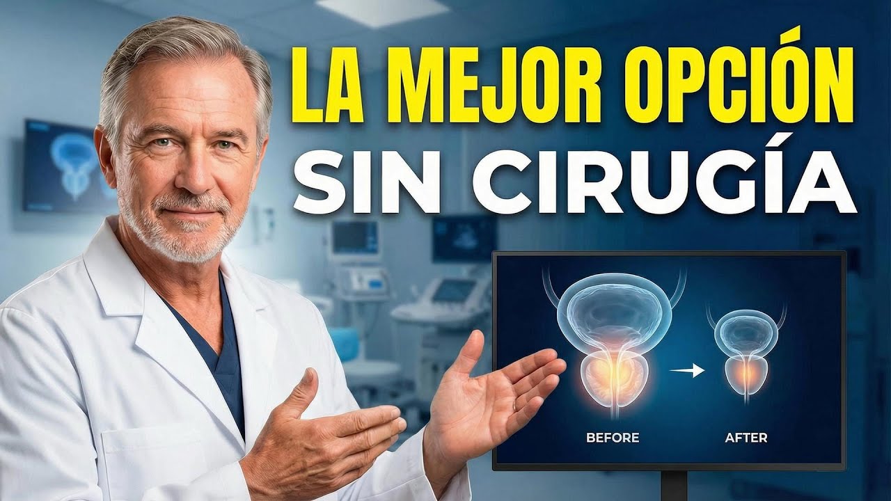La Opci&oacute;n N&ordm;1 para REDUCIR la PROSTATA INFLAMADA y SIN CIRUGIA